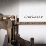 Complaint formal letter vintage